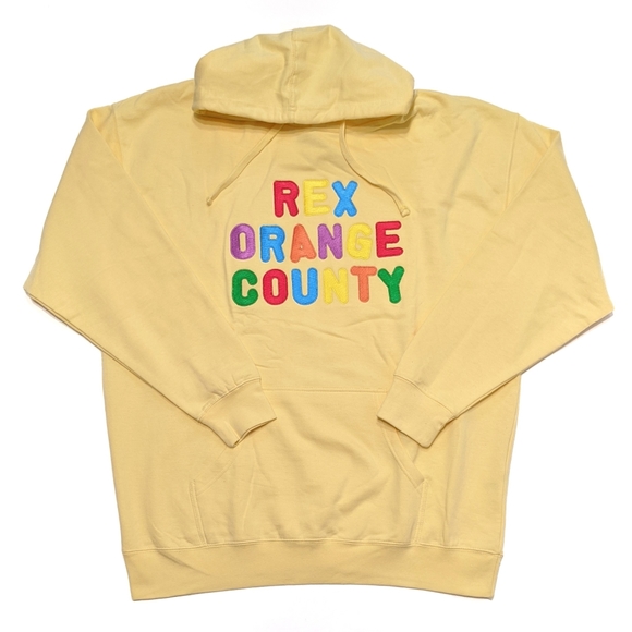 rex orange county hoodie yellow